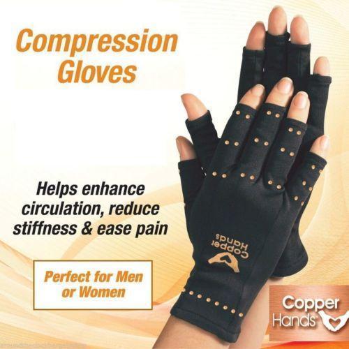 Copper Hands Arhtritis Hand Gloves