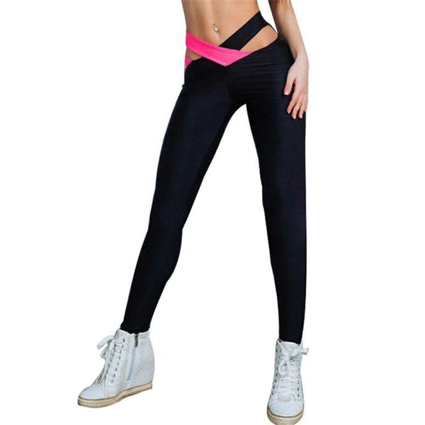 Cross Waist Push-up Leggings