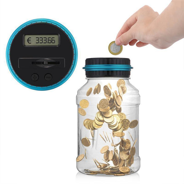 Digital Coin Counting Box