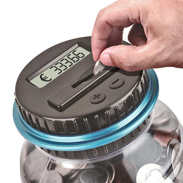 Digital Coin Counting Box