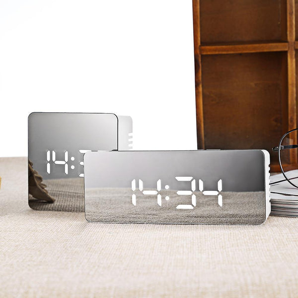 Digital LED Mirror Clock