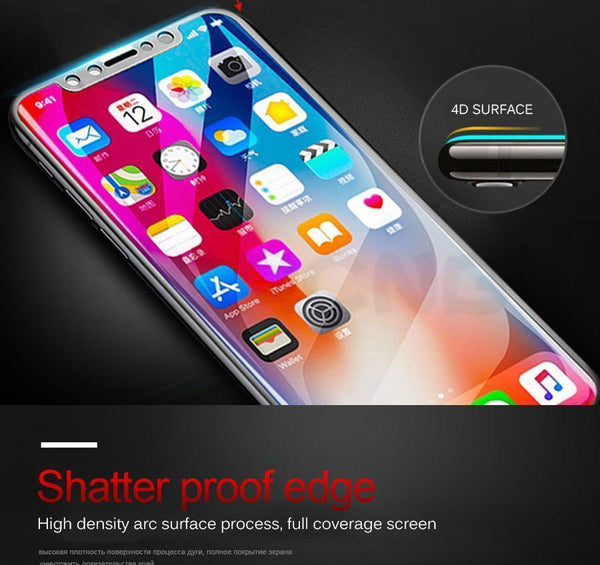 Curved Edge Tempered Glass